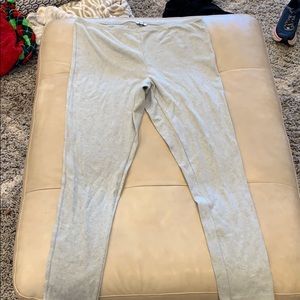 crown and ivy grey sweatpants/leggings